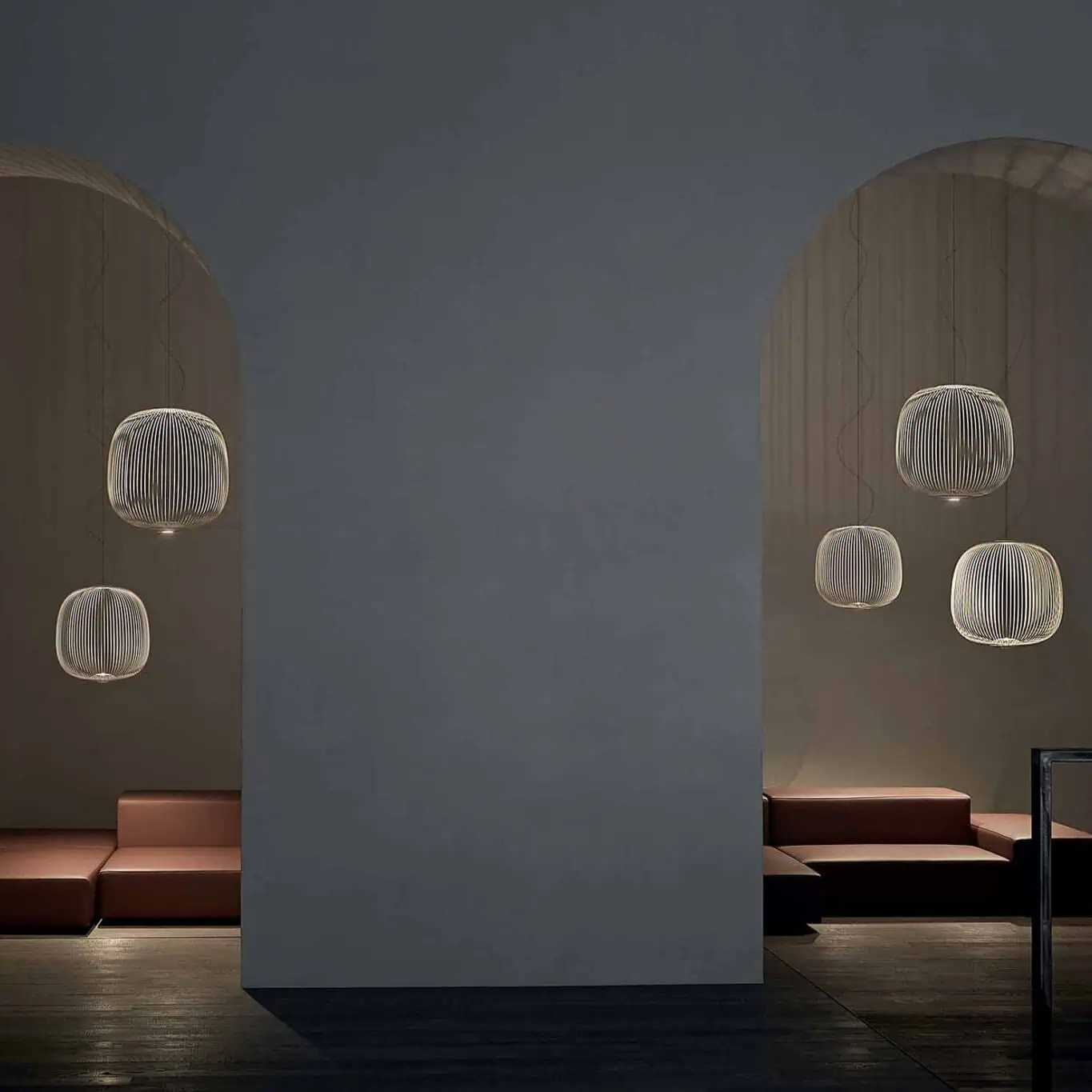 Foscarini Spokes 2 Midi Hang. Dimmer